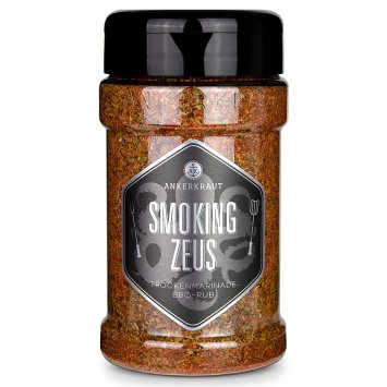 Ankerkraut Smoking Zeus BBQ Rub Trockenmarinade für Fleisch 200g