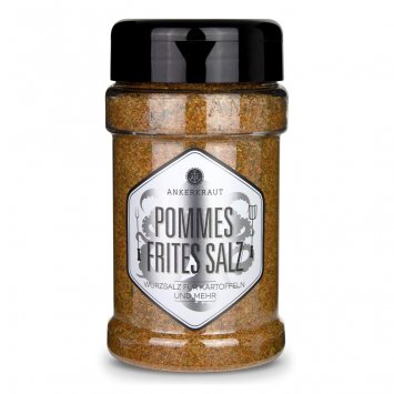 Ankerkraut Pommes Frites Salz Würzsalz für Kartoffeln und mehr 270g