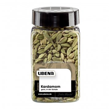 Ubena Kardamom ganz intensives exquisites Gewürz Packung 165g