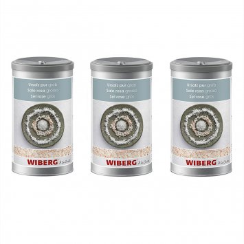 Wiberg Ursalz grob unjodiert Nachfüllpack für Salzmühle 1400g 3er Pack