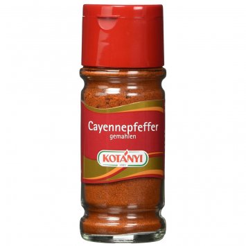 Kotanyi Chilischoten Cayennepfeffer Gewürzmischung gemahlen 30g