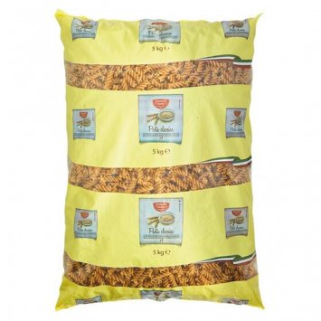 Mamma Lucia Vollkorn Spiralen Fusilli Hartweizengrieß Nudeln 5000g