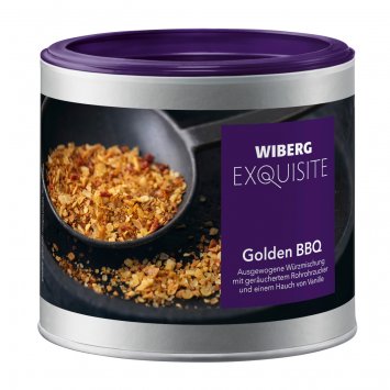 Wiberg Exquisite Golden BBQ eine ausgewählte Würzmischung 320g