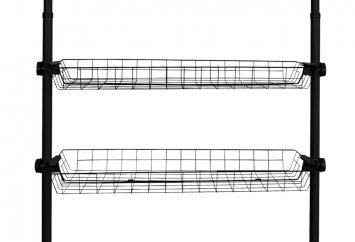 Korb Mod. Herkules Schwarz 2er Set, passend zum Teleskop-System Herkules