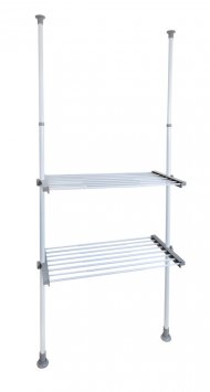 Teleskop-System Mod. Herkules Twin, aus pulverbeschichtetem Metall