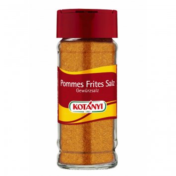Kotanyi Pommes Frites Gewürzsalz würzig und süßes Gewürz 72g