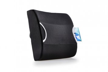 Kühlendes Rückenstützkissen, ca. 33 x 32 x 10 cm