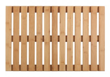 Baderost Mod. Indoor & Outdoor Bambus, 40 x 60 cm, mit rutschhemmender Unterseite