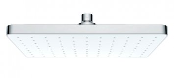 Regenduschkopf Automatic Cleaning 25 x 17 cm, mit automatischem Reinigungssystem