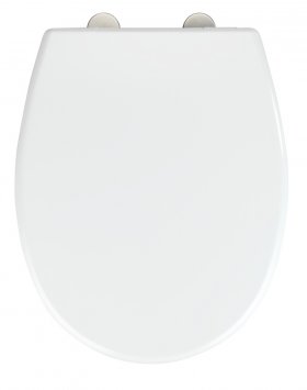 WC-Sitz Mod. Vorno Neo Weiß, aus antibakteriellem, stabilem Duroplast