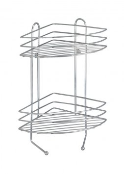 Exclusiv Eckregal 2 Etagen, 2 Haken