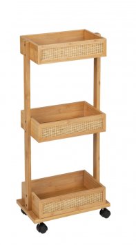 Badwagen Mod. Allegre, aus Bambus und Rattan