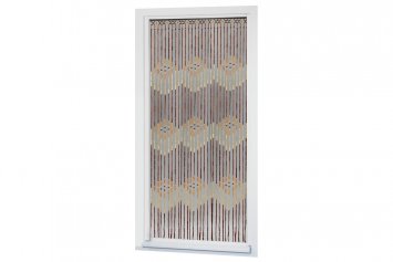 Bambusvorhang Holzperlen, Bambusperlen-Vorhang aus echter Handarbeit