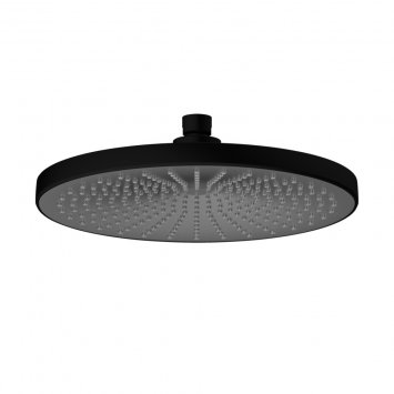 Regenduschkopf Ultimate Shower Schwarz/Grau, Ø 25 cm