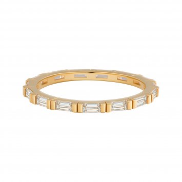 Ring 925 Silber vergoldet mit Zirkonia