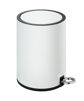 Kosmetik Treteimer Mod. Monza Weiß, mit Absenkautomatik