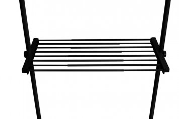 Regalboden Mod. Herkules Schwarz, passend zum Teleskop-System Herkules