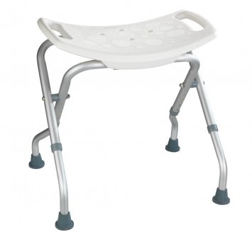 Badhocker Mod. Secura klappbar, bis 120 kg Tragkraft