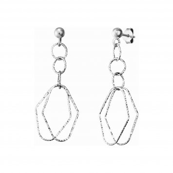 Ohrstecker 925/- Sterling Silber rhodiniert