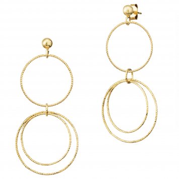 Ohrstecker 925/- Sterling Silber vergoldet