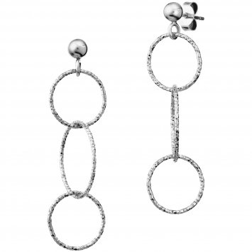 Ohrstecker 925/- Sterling Silber rhodiniert