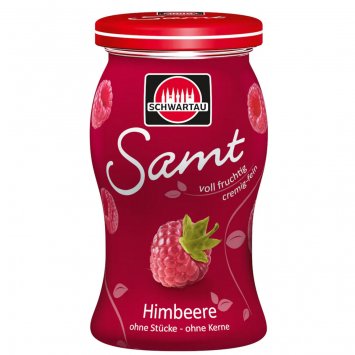 Schwartau Himbeere Samt Frühstück Fruchtaufstrich Streichzart 270g