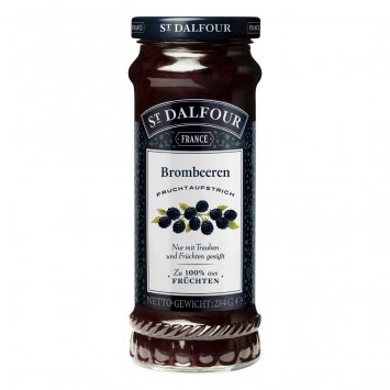 St. Dalfour Fruchtaufstrich Brombeeren Brotaufstrich Konfitüre 284g
