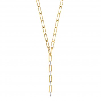 Kette 925/- Sterling Silber vergoldet  Zirkonia