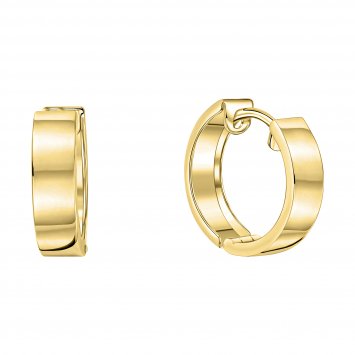 Ohrringe 333 Gelbgold 15mm Durchmesser