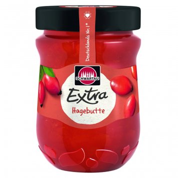 Schwartau Extra Hagebutte Frühstück Fruchtaufstrich vegan 340g