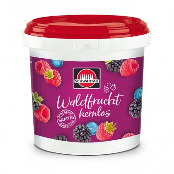 Schwartau Eimer Konfitüre Waldfrucht Kernlos im Gastro Pack 2900g