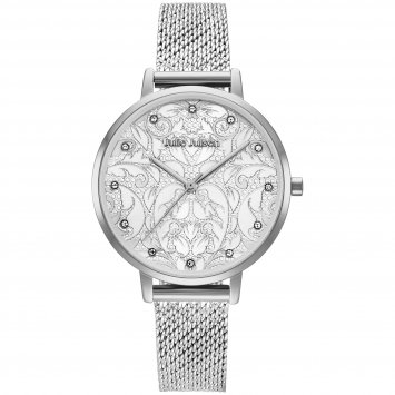 Damenuhr Edelstahl silberfarben Garden silver