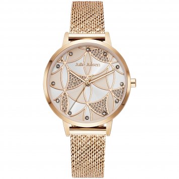 Damenuhr Edelstahl roséfarben Windows