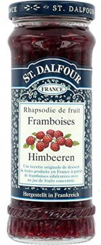 St. Dalfour Fruchtaufstrich Himbeeren Brotaufstrich Konfitüre 280g