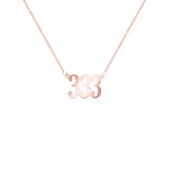 Kette 925-Sterling Silber rotvergoldet Glänzend 45,0cm