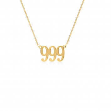 Kette 925-Sterling Silber vergoldet Glänzend 45,0cm