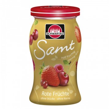 Schwartau Samt Rote Früchte cremig feiner Fruchtaufstrich 270g