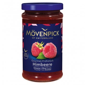 Mövenpick Himbeere Gourmet Frühstück Fruchtaufstrich aromatisch 250g