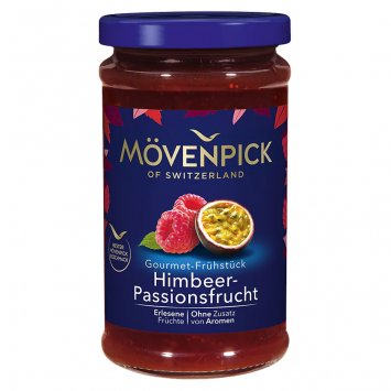 Mövenpick Himbeer Passionsfrucht Gourmet Frühstück Aufstrich 250g