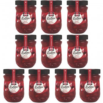 Schwartau Extra Sauerkirsche Frühstück Fruchtaufstrich 340g 10er Pack