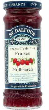 St. Dalfour Fruchtaufstrich Erdbeere Brotaufstrich Konfitüre 280g