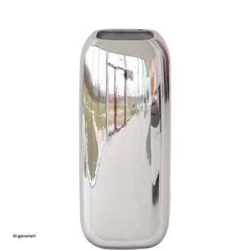 Vase 27cm  silber NEVE