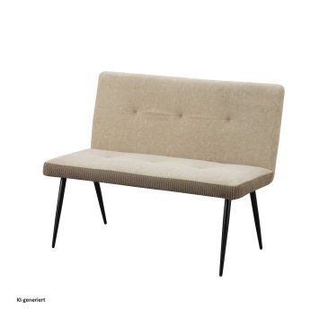 2-Sitzer Bank Taupe Joschka