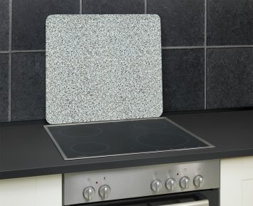 Multi-Platte Mod. Granit, Spritzschutz, Herdblende, Schneidbrett