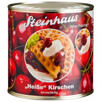 Steinhaus Heiße Kirschen feine süße Frucht servierfertig 2650ml