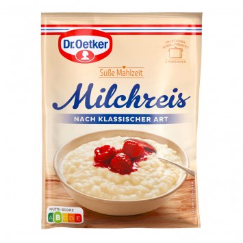 Dr. Oetker Süße Mahlzeit Milchreis nach klassischer Art 125g