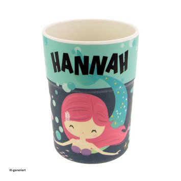 Kinderbecher Namensbecher Hannah