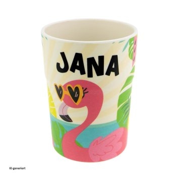 Kinderbecher Namensbecher Jana