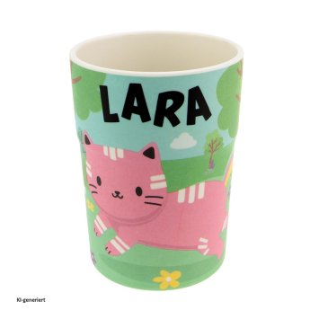 Kinderbecher Namensbecher Lara