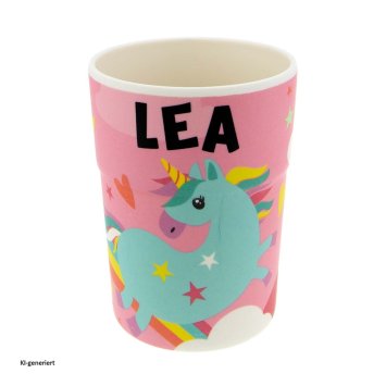 Kinderbecher Namensbecher Lea